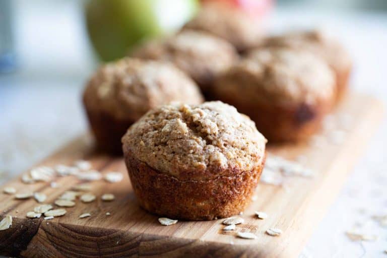 Applesauce Oatmeal Muffins