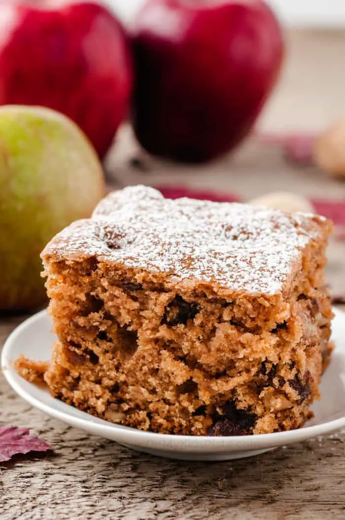 Applesauce Walnut Cake