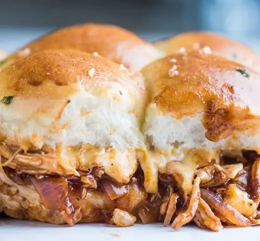BBQ Chicken Sliders