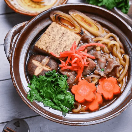 Beef Sukiyaki Udon