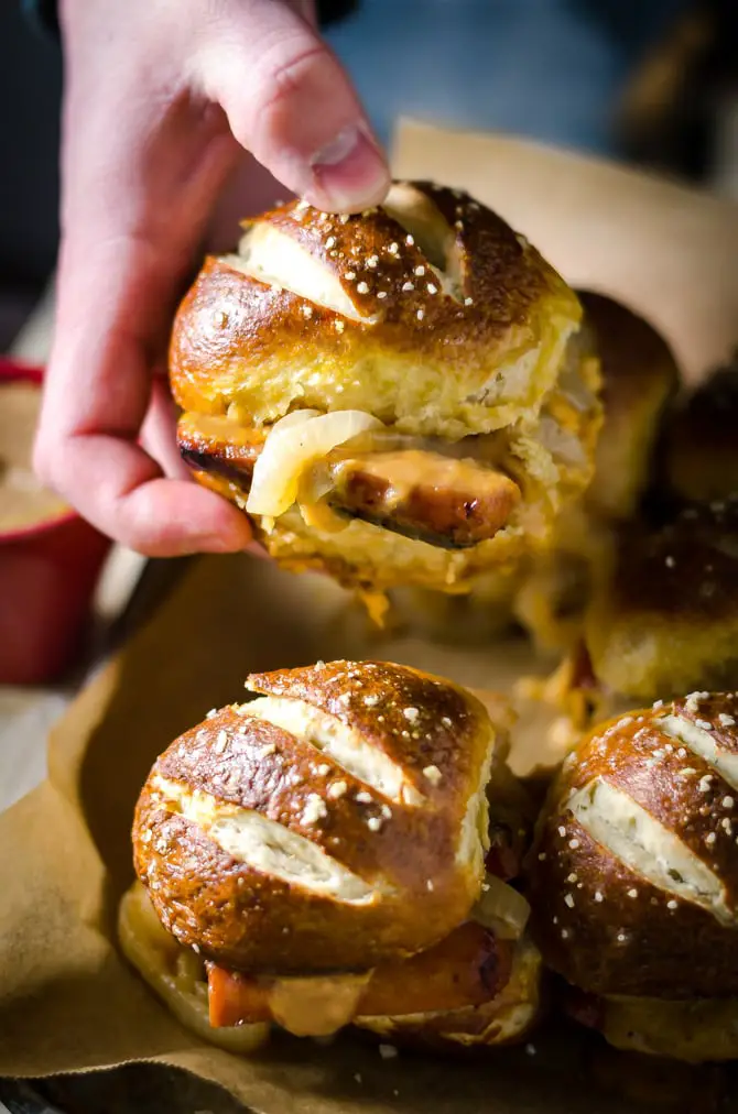 Bratwurst Sliders