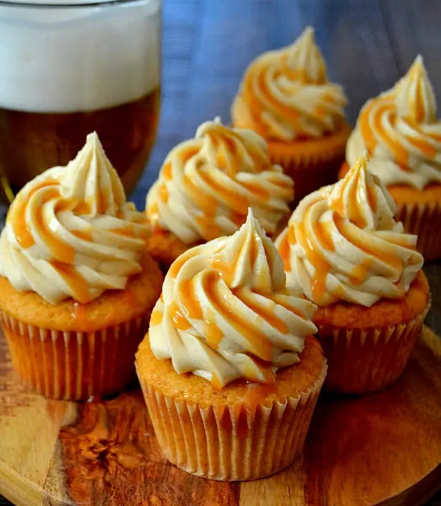 Butterbeer Cupcakes