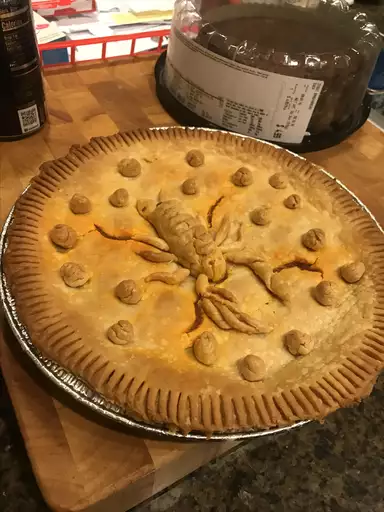 Cajun Creole Crawfish Pie
