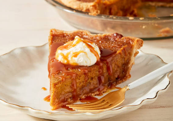 Caramel Pumpkin Pie