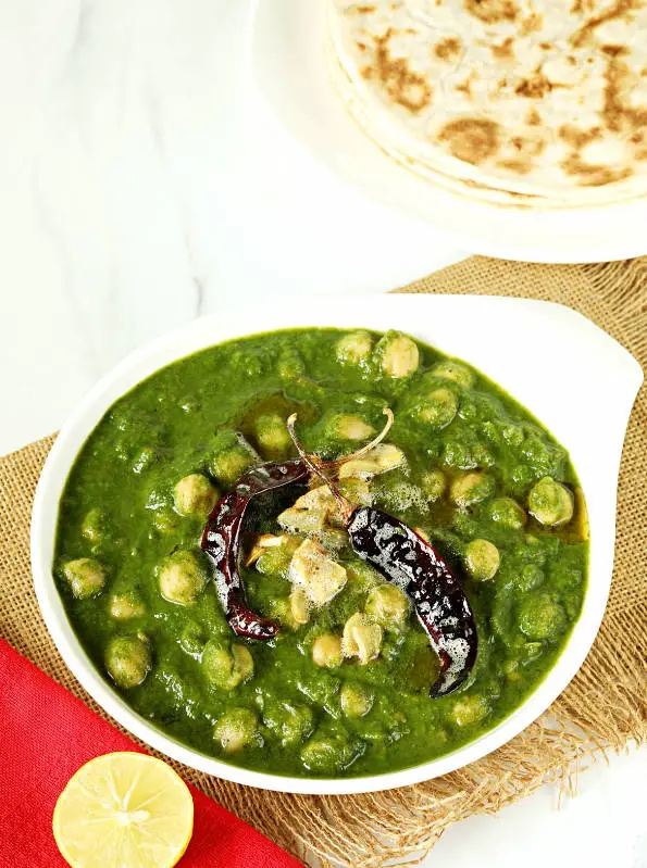 Chana Palak