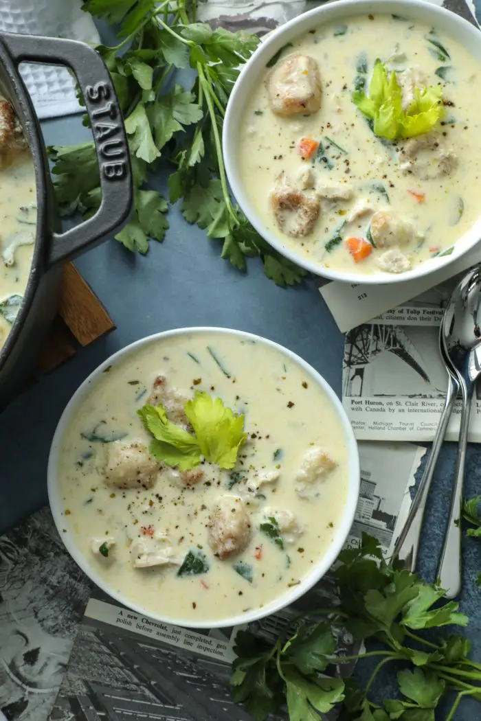 Chicken And Cauliflower Gnocchi Soup
