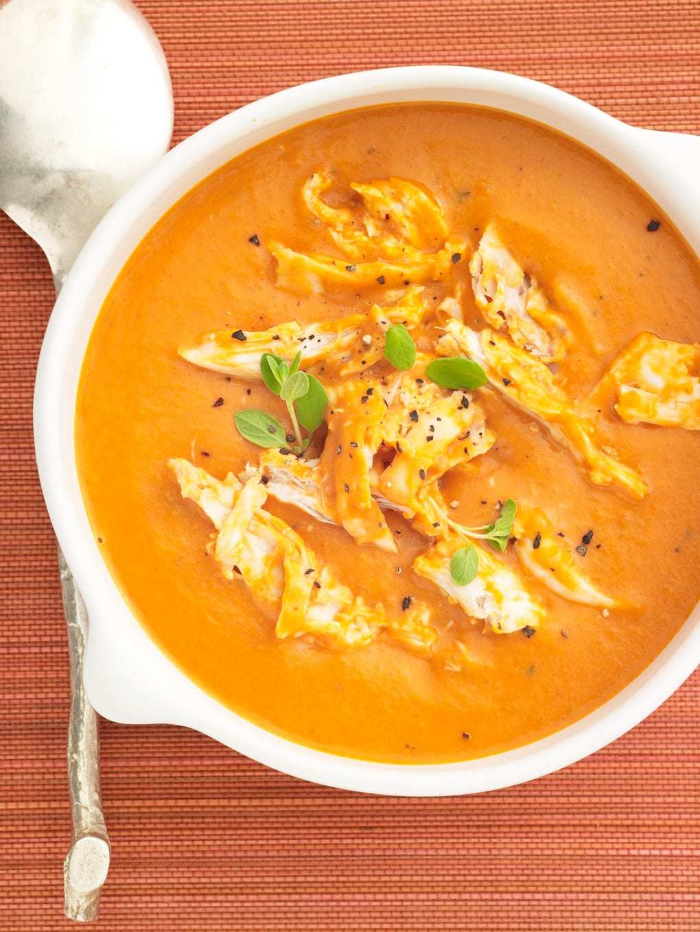 Creamy Chicken And Tomato Bisque