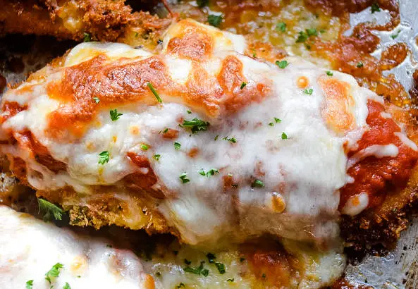 Crispy Chicken Parmesan