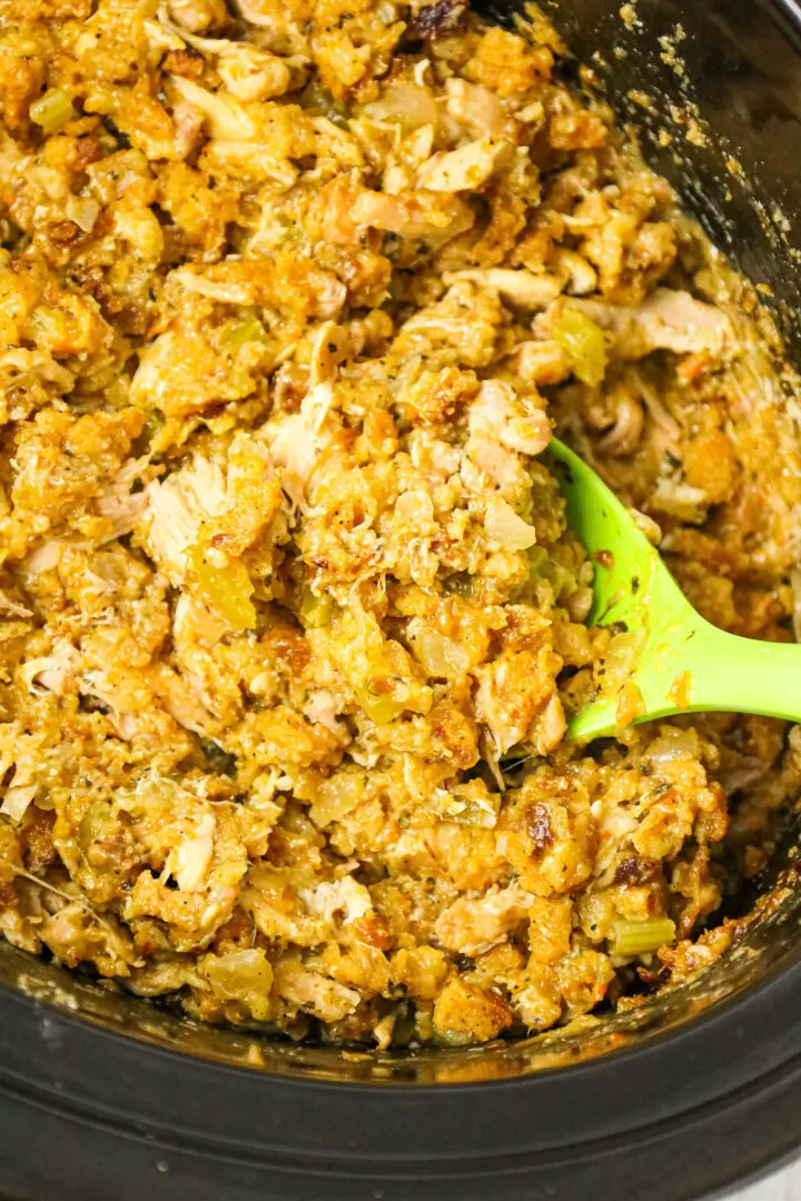 Crock Pot Chicken And Stuffing