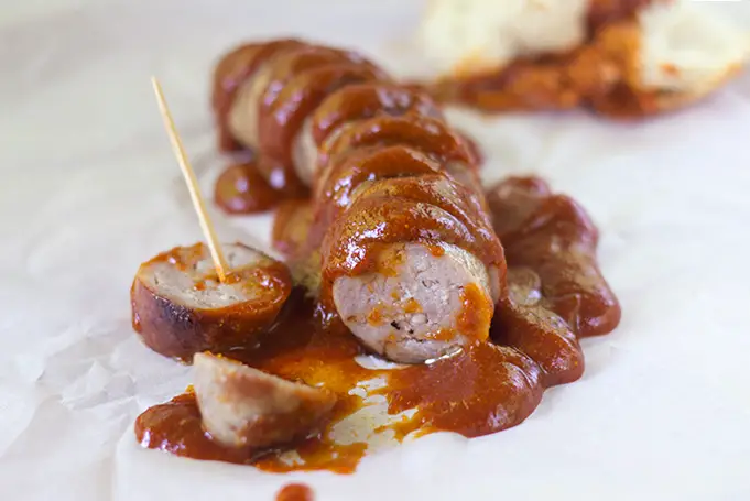 Currywurst (German Sausage With Curry Ketchup)