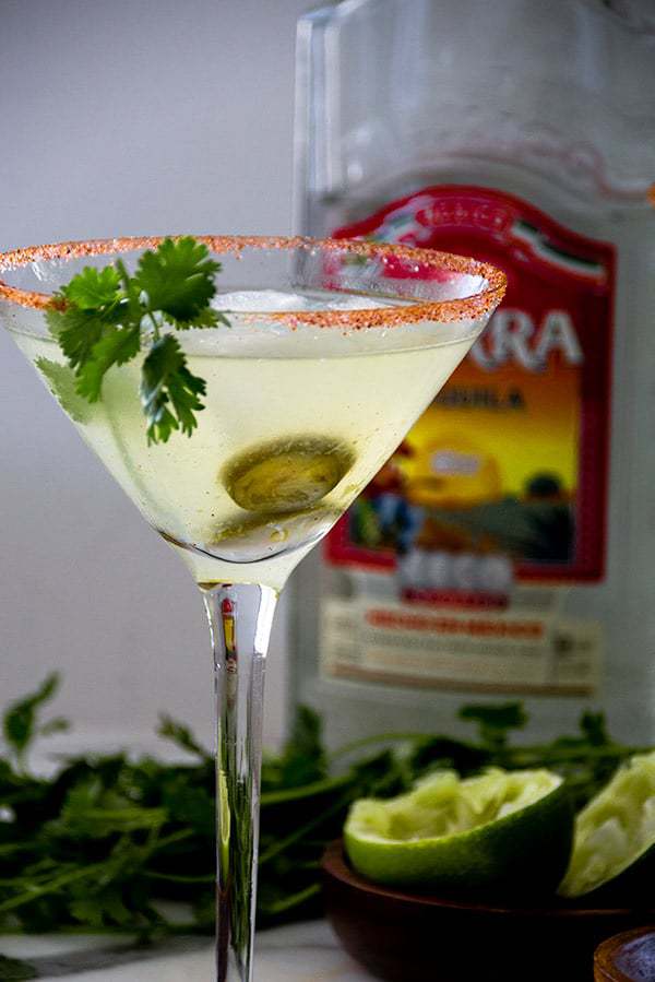 Easy Skinny Spicy Keto Friendly Margarita