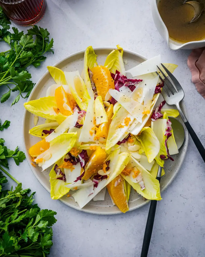 Endive Salad With Parmesan And Orange
