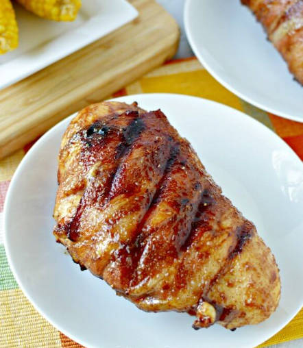 Grilled Bacon Wrapped Chicken