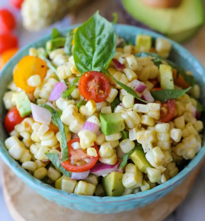 Grilled Corn Salad