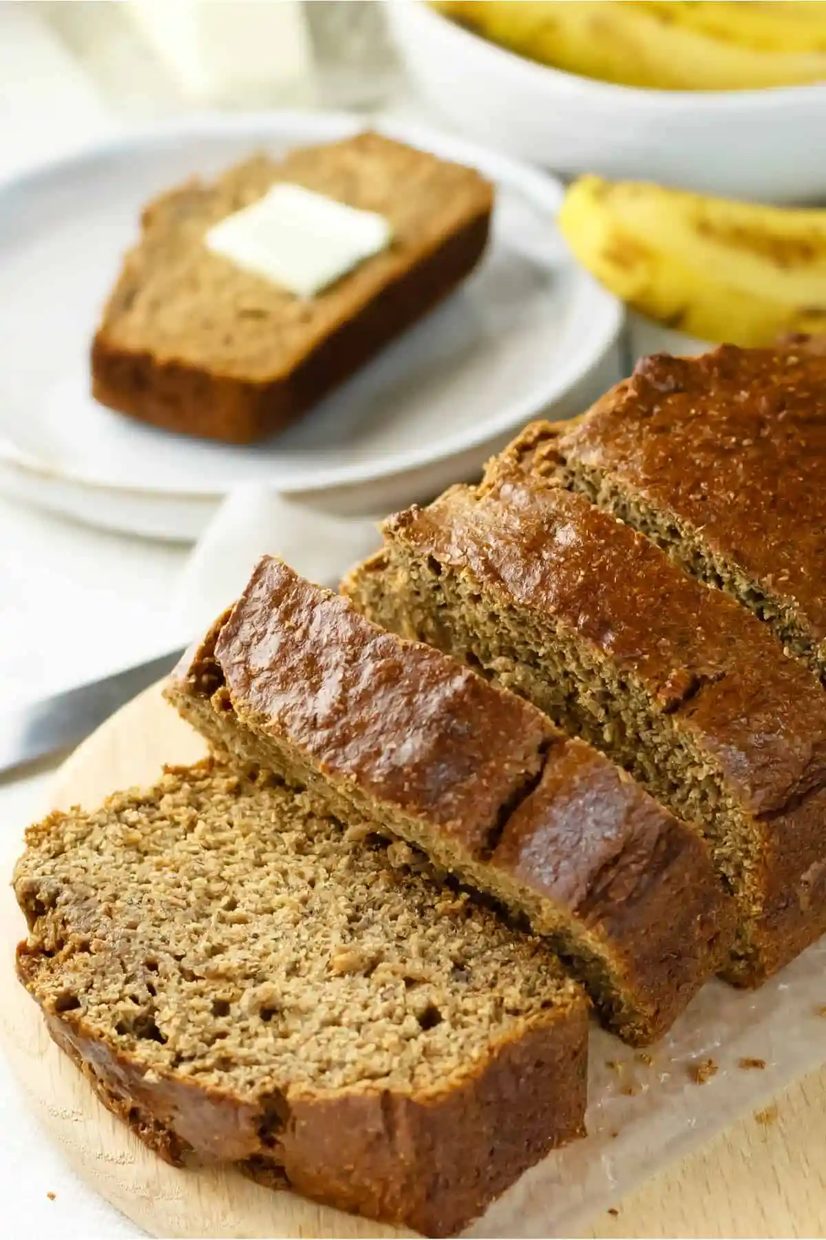 Healthy Banana Bread With Applesauce