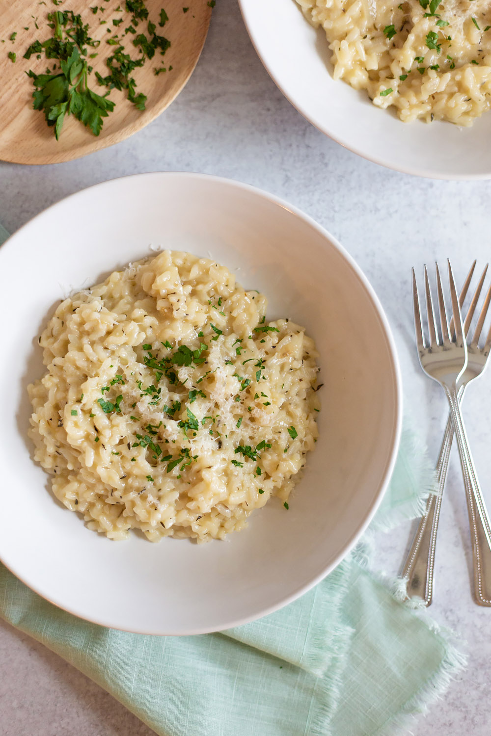 Instant Pot Risotto With Parmesan