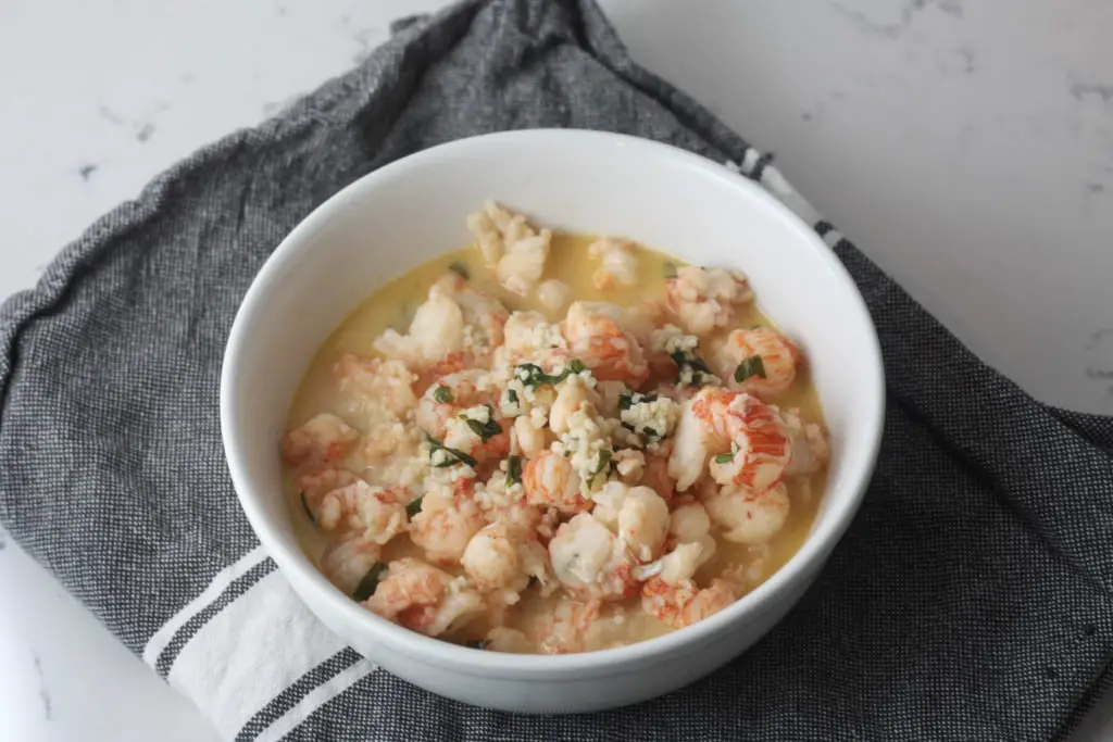 Langostino With Garlic Herb Butter