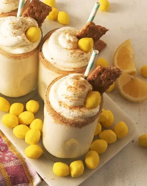 Lemon Pie Milkshakes
