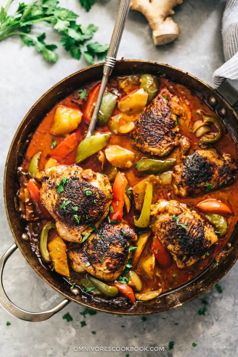 Macanese One Pan Chicken Curry
