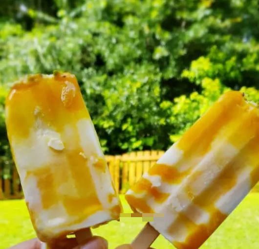 Mango Lassi Popsicle
