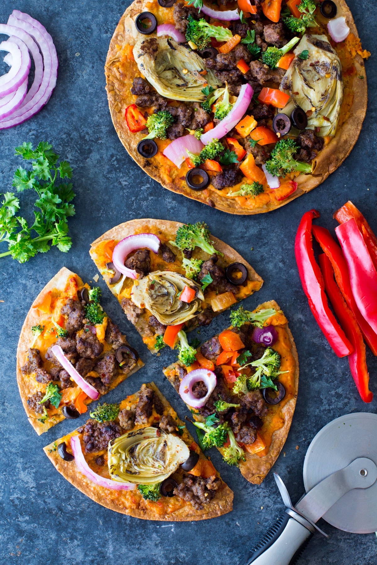 Mediterranean Pizza