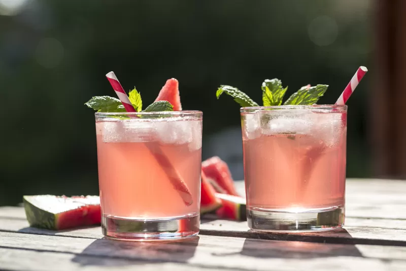 Melon Ball Vodka Cocktail