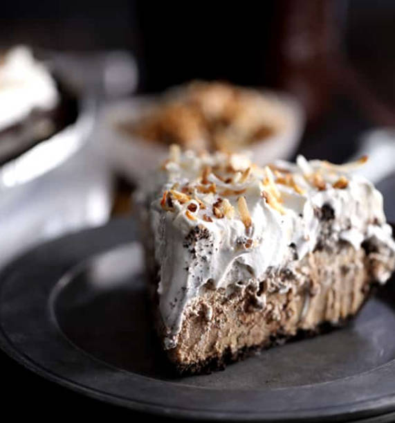 Mocha Coconut Pie