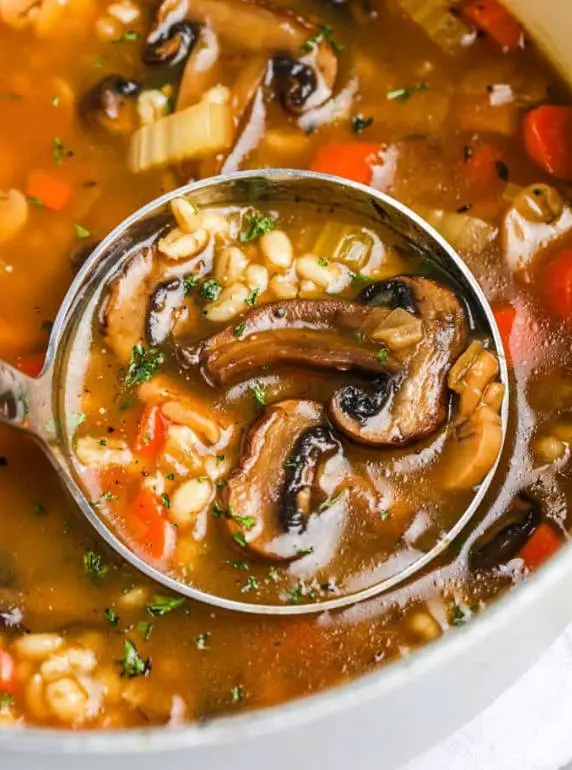 Mushroom Barley Soup