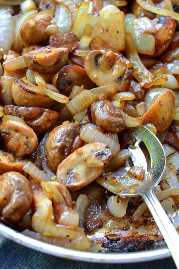 Mushrooms And Onions