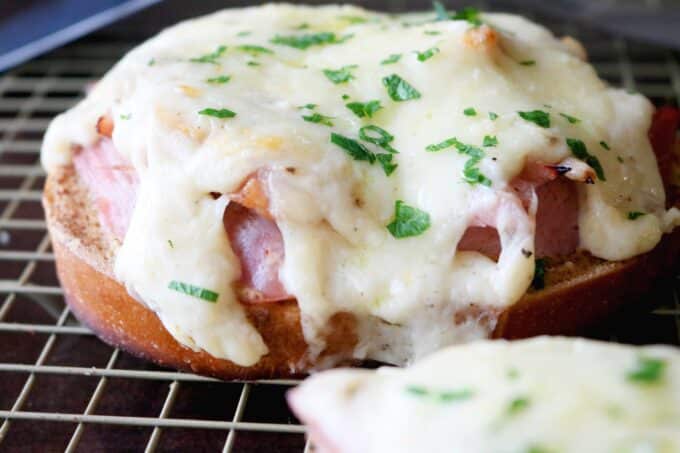 Open-Faced Croque Monsieur