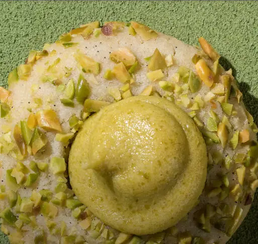 Pistachio Thumbprint Cookies