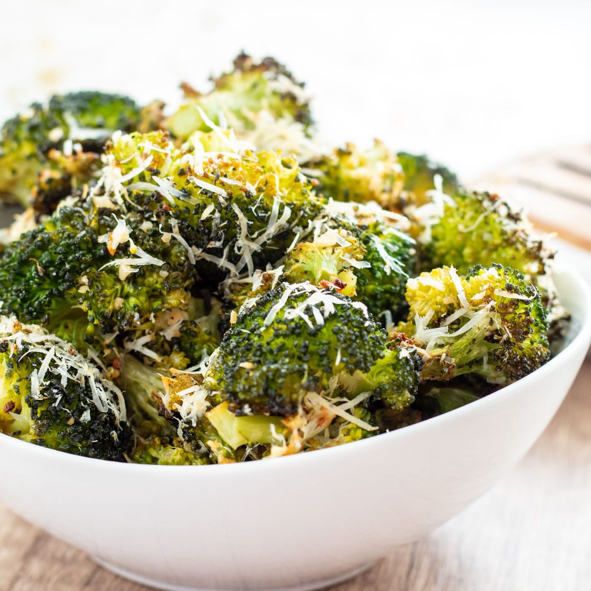 Roasted Broccoli With Garlic & Parmesan