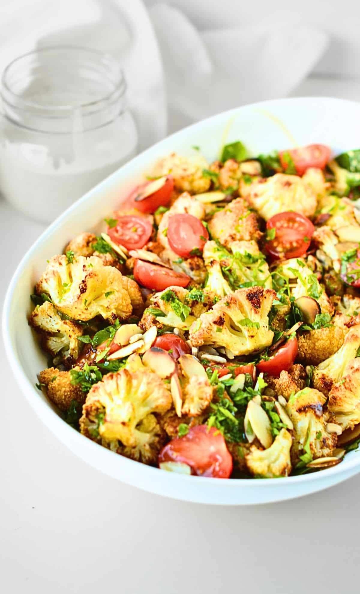 Roasted Cauliflower Salad