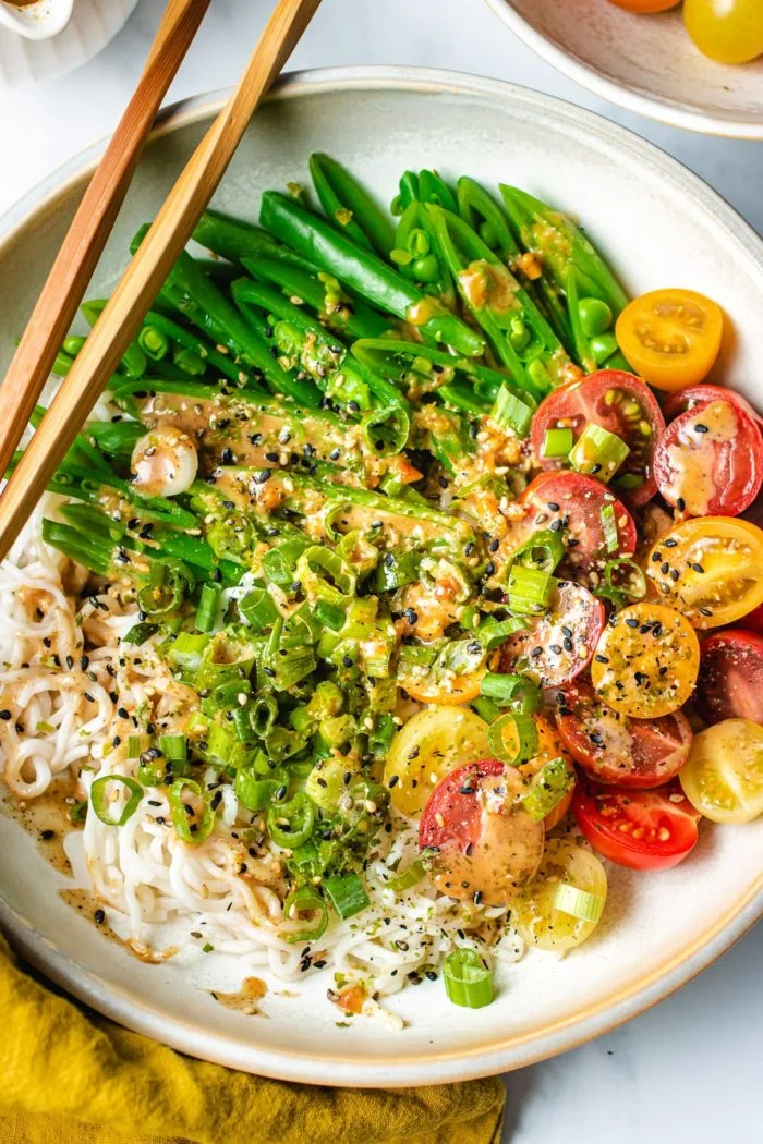Shirataki Noodles With Peanut Sauce