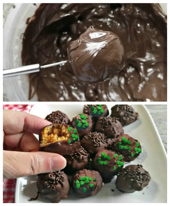 St. Patrick’s Day Truffles With Bailey’s Irish Cream