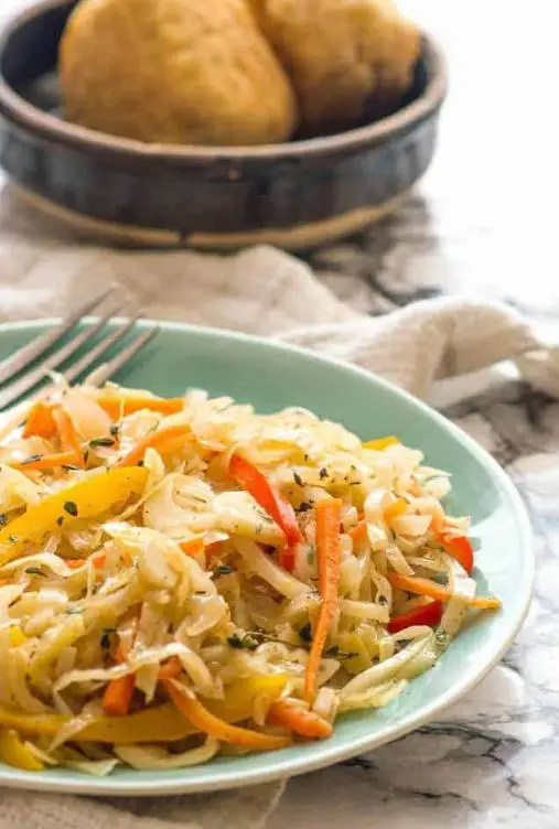 Steamed Cabbage