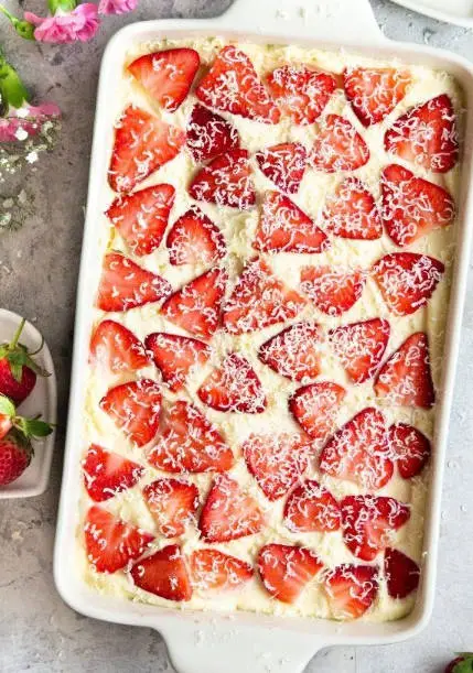 Strawberry Tiramisu With White Chocolate