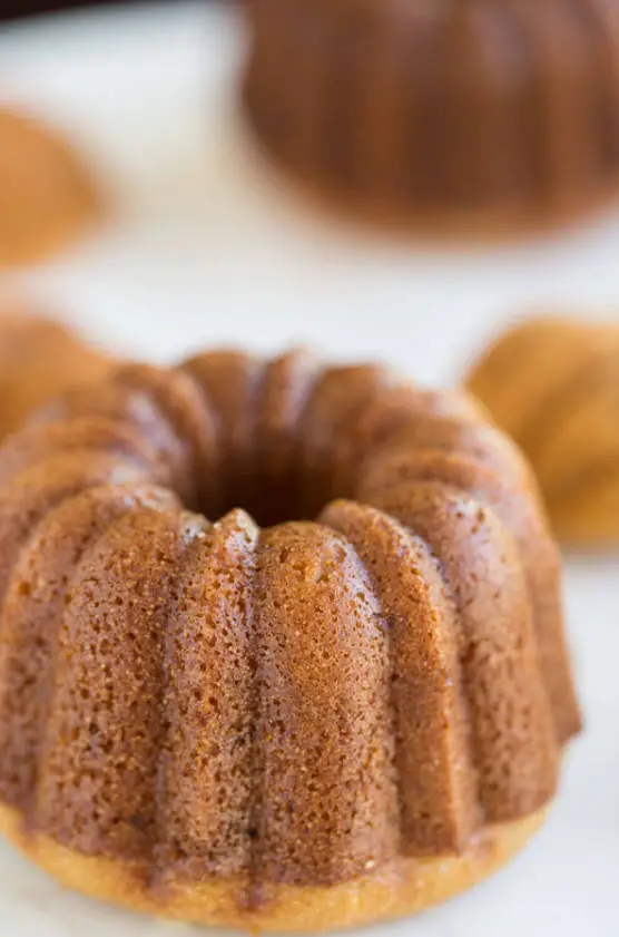 Sweet Rice Bundt Cakes