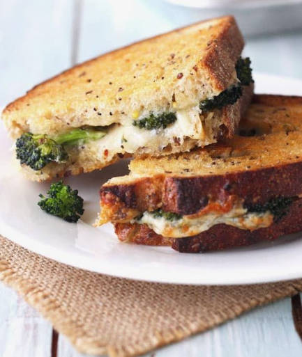 Toasted Oven Grilled Cheese