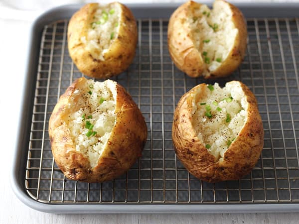 Toaster Oven Baked Potatoes