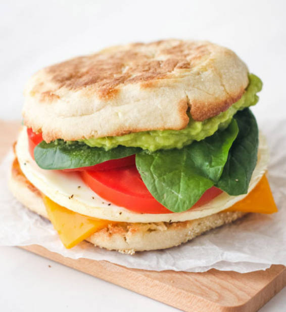 Toaster Oven Egg Sandwich