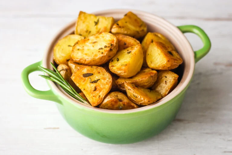 Toaster Oven Rosemary Potatoes