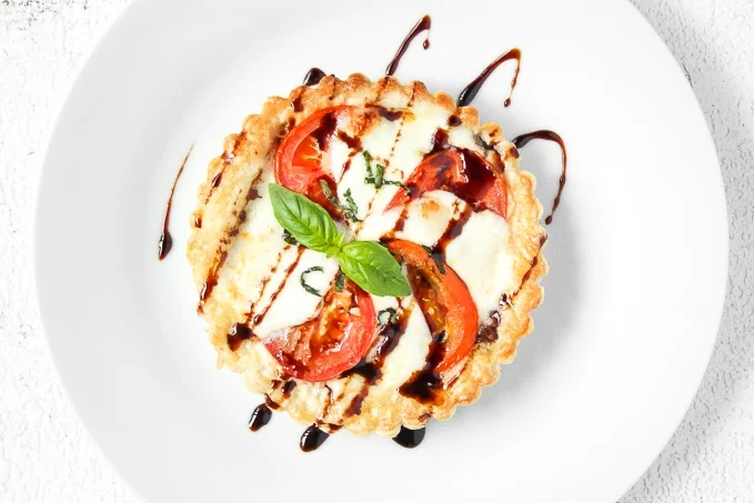 Tomato And Mozzarella Tart