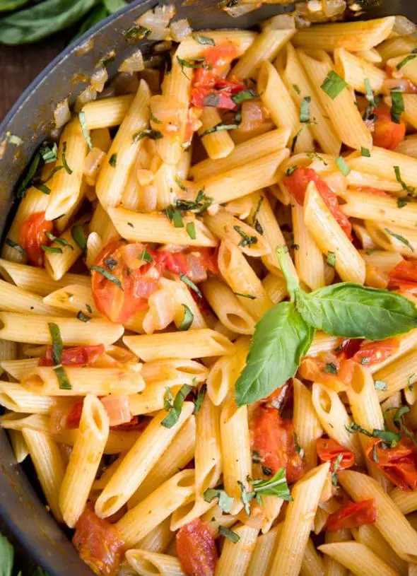 Tomato Basil Pasta