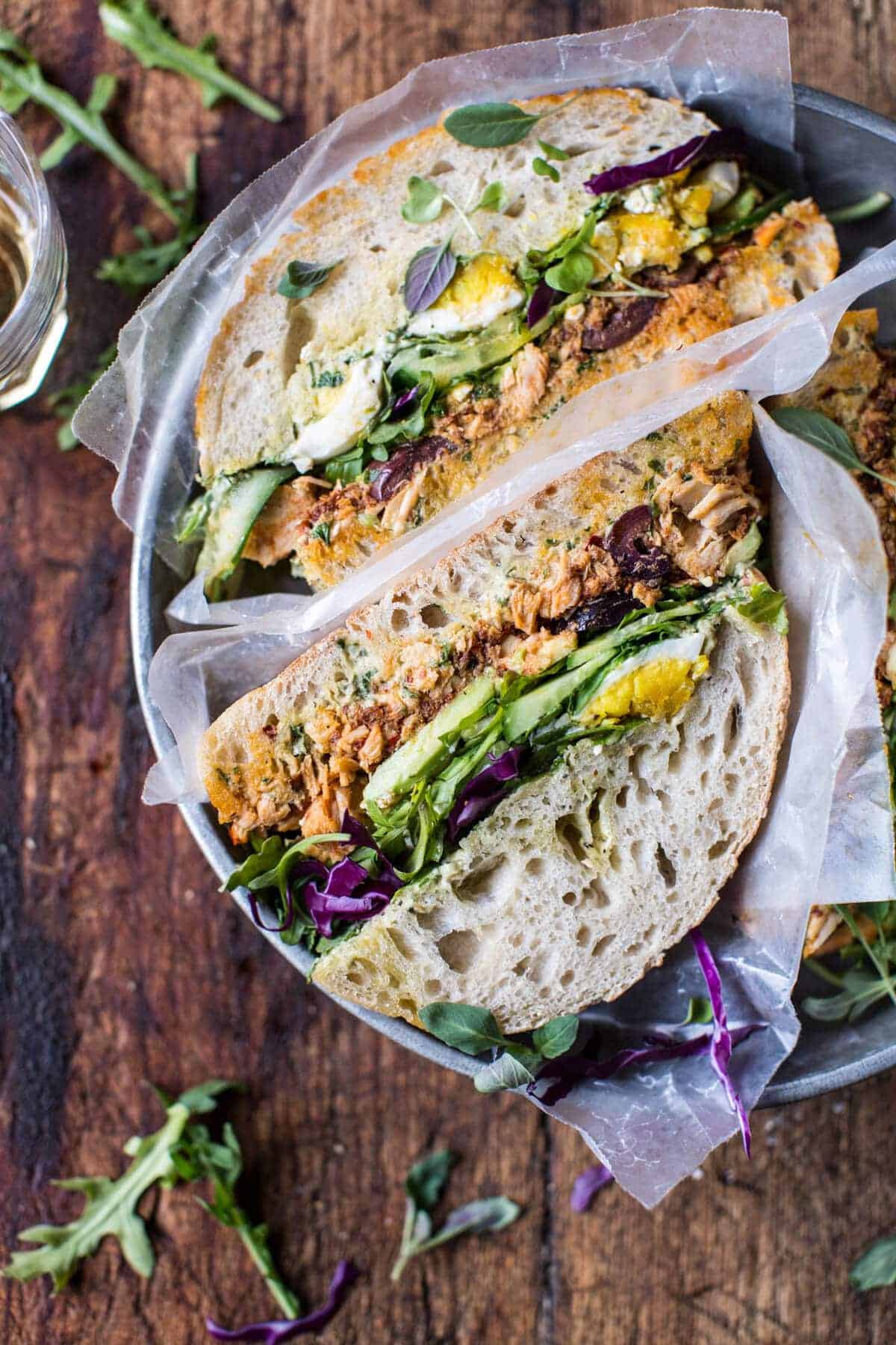 Tuscan Tuna Salad Sandwich