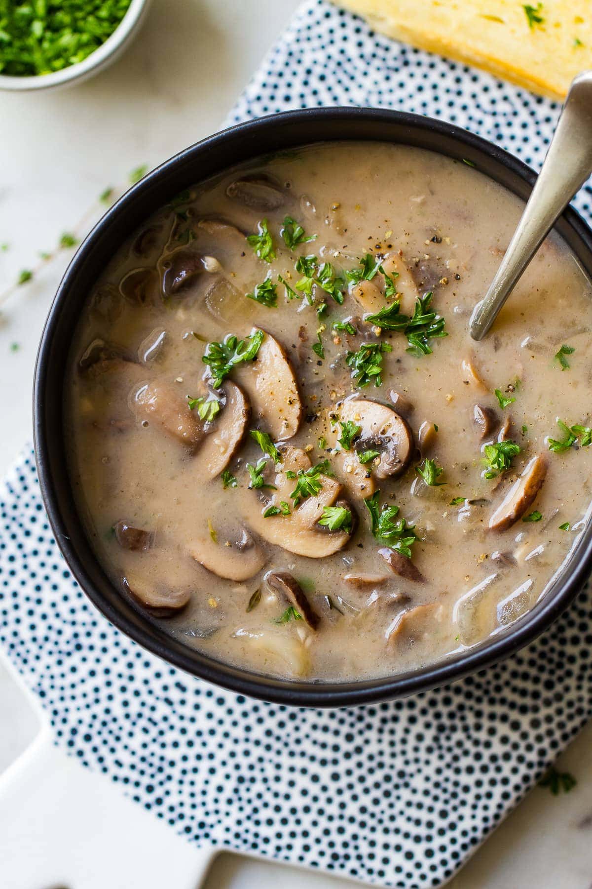 Vegan Mushroom Bisque