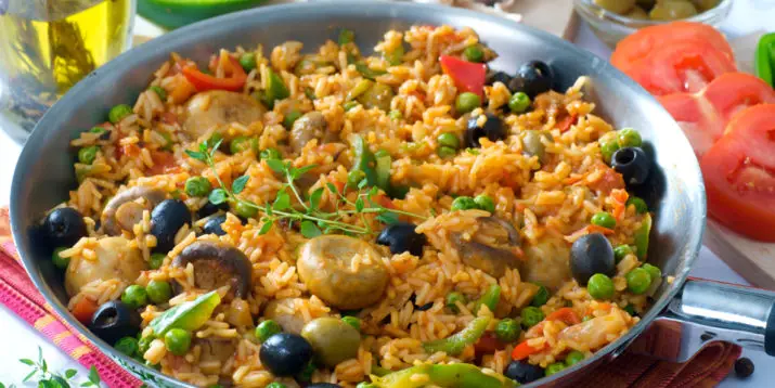 Vegetarian Paella