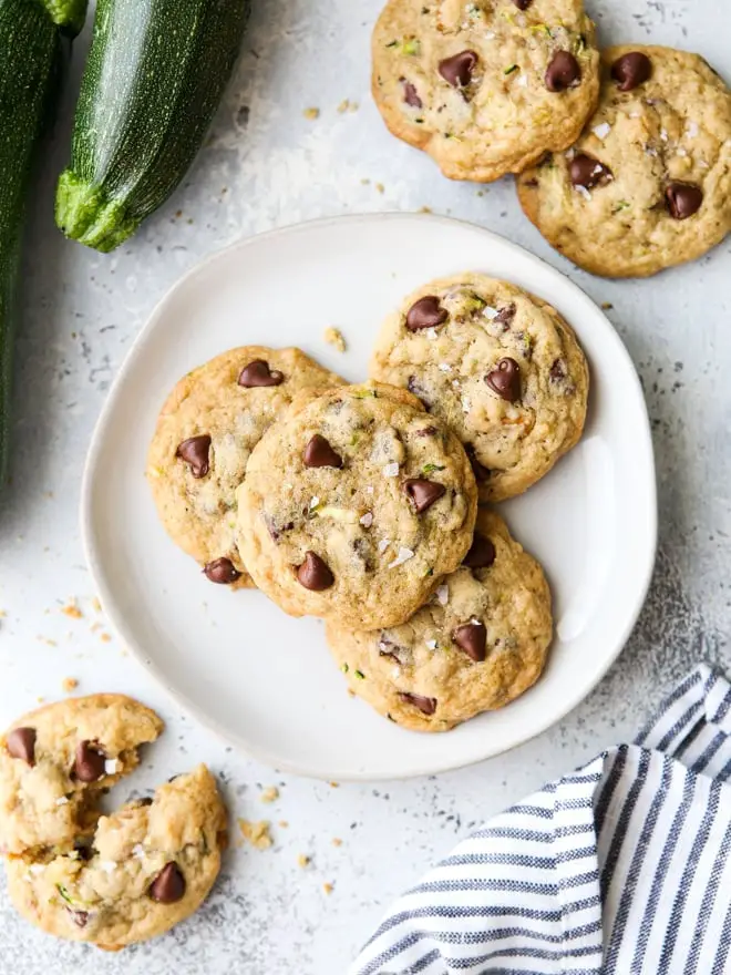 Zucchini Chocolate Chip Cookies
