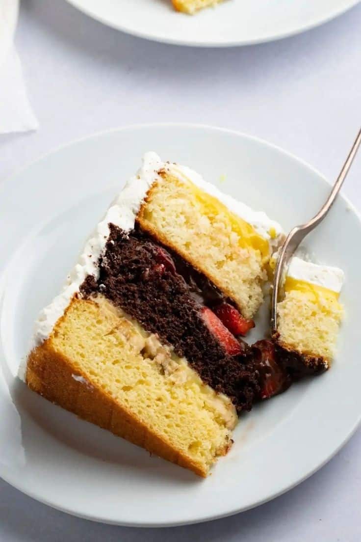 Black New Year’s Eve Party Cake