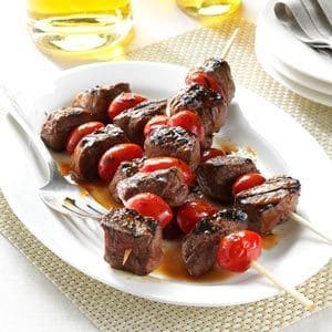 Fajita Chicken Kebabs